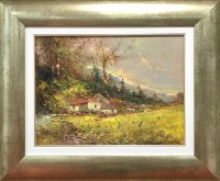 Jakubik István falu szélén 30x40